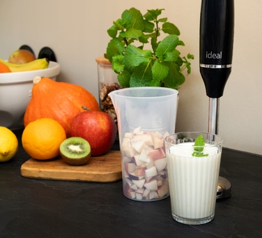 Ручний блендер IDEAL IK1002, 500 Вт, чорний
