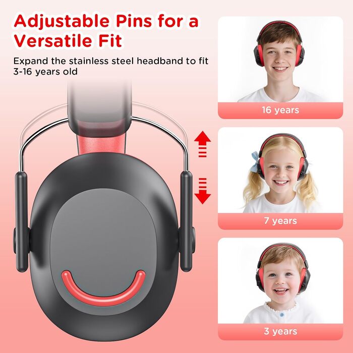 Дитячий навушник шумозаглушення Link Dream, SNR 30dB, для дітей 3-16 років, блакитний/чорний