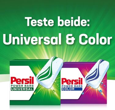 Капсули для прання Persil Power Bars Universal, універсальний пральний засіб, 180 завантажень, для гігієнічної чистоти від 20°C