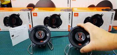 Автоакустика JBL Stage3 427F 10 см 150 Вт, 2-смугові динаміки Harman Kardon без решітки