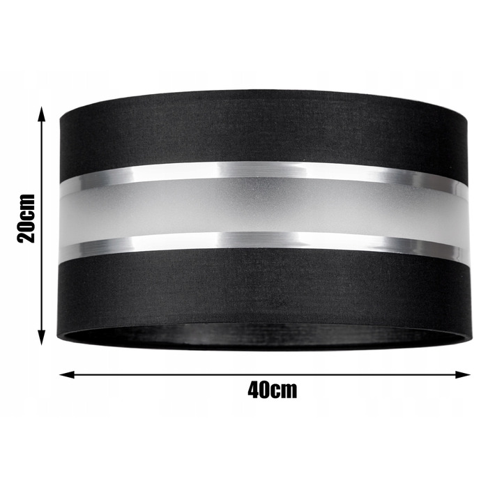 Підлогова лампа Glimex Modern E27 60 Вт, білий/чорний