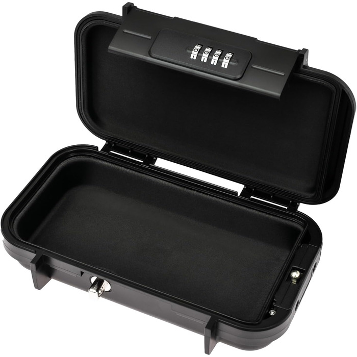 Портативний сейф HMF 318-02 з кодовим замком, вологостійкий міні-сейф з мотузкою, 23,5 x 14,5 x 5,8 см