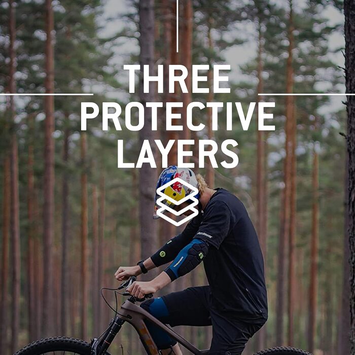 G-Form Pro-Rugged 2 Захисники для ліктів MTB, сині, розмір L, для дорослих, для гірського та мотокрос-байку