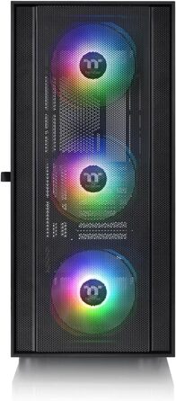 Корпус ПК Thermaltake TG RGB ATX з темперованим склом (H570 ARGB, чорний)