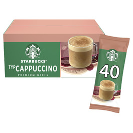 Розчинна кава Starbucks Premium Medium Roast, 100% арабіка, м'який та збалансований смак, 50 стіків по 2.3г