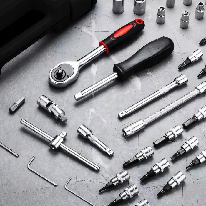 Набір торцевих ключів та біт Torx, 108 предметів, у кейсі