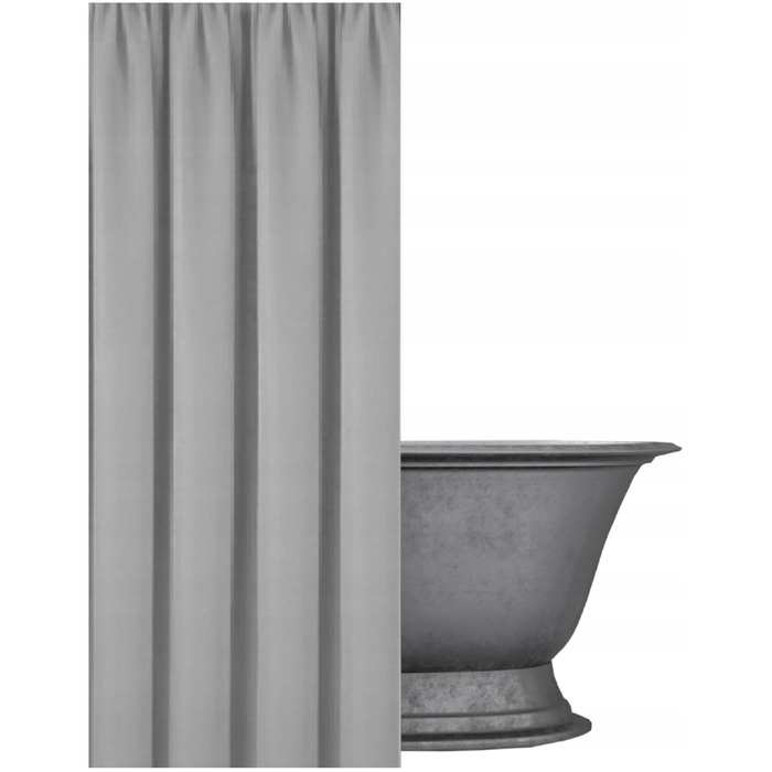 Текстильна штора для ванни NOW-ART 150 x 200 см