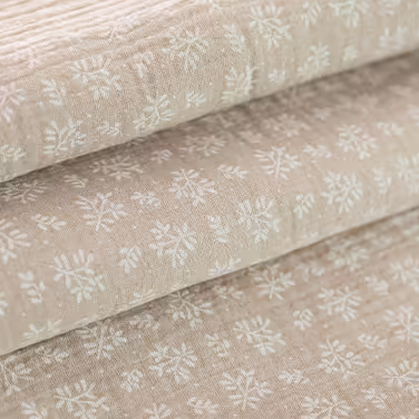 Lovely Hippo Hausbett Canopy - 100% Cotton Housebed Canopy made of Muslin - Bed Canopy Children's Bed - Canopy Curtains for 80x160 & 90x200 (Beige, 97 x 402cm, Without Pocket) Beige H402 x W97 cm (1 Pack)