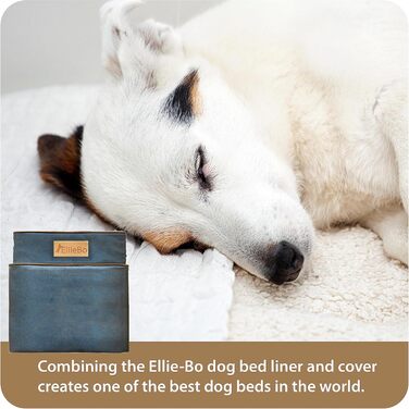 Ортопедичне ліжко для собак Ellie-Bo з memory foam, чорне, вологостійке, для клітки 76 см, розмір M (S - [L56 x W41 x H6cm], Green Water Resistant)