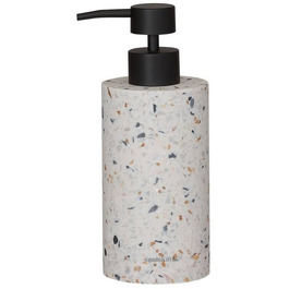 Диспенсер для мила Sealskin Blend Terrazzo 260 мл, білий цемент, сучасний дизайн