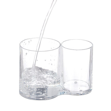 Relaxdays Double Acrylic Organizer