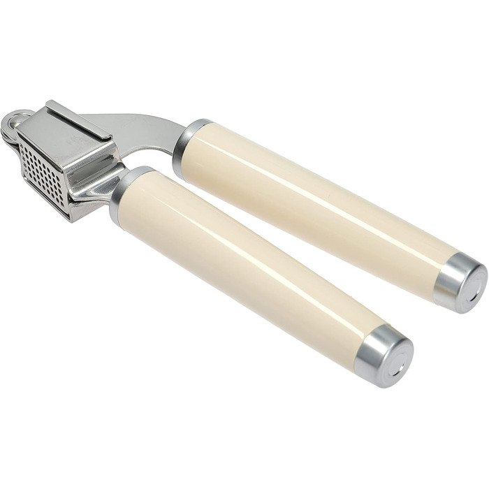 Прес для часнику KitchenAid Empire Red (Мандарин) з нержавіючої сталі, придатна для миття в посудомийній машині