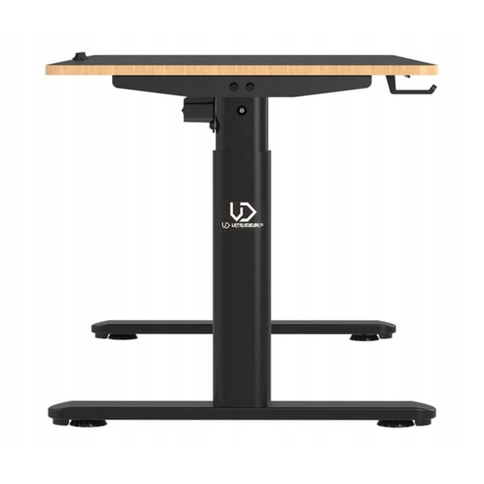 Ігровий стіл Ultradesk Pulsar 120 см, чорний, з електричним регулюванням висоти