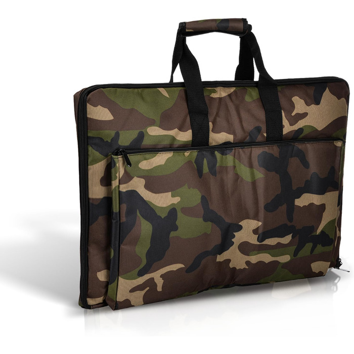 Bingfu Travel Bag for Starlink Gen3 Satellite Internet Kit – Double Pocket Design for Antenna, Ethernet Cable, Router, Power Supply – Ideal for RV Camping and Outdoor Use, Camouflage Pattern