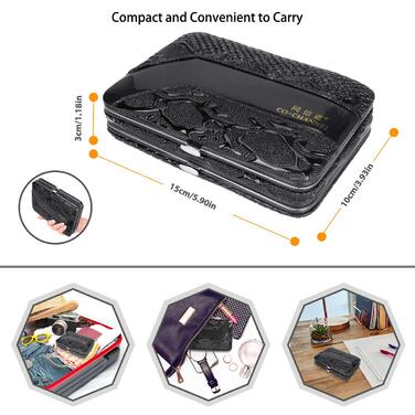 Набір для манікюру та педикюру CestMall 21 шт. з нержавіючої сталі. Професійний набір для манікюру та педикюру з нержавіючої сталі для чоловіків та жінок. Набір інструментів для догляду за нігтями з шкіряним кейсом, чорний