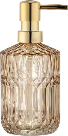 Скляний дозатор для рідкого мила YunNasi - зелений, для кухні, ванної кімнати, пральні