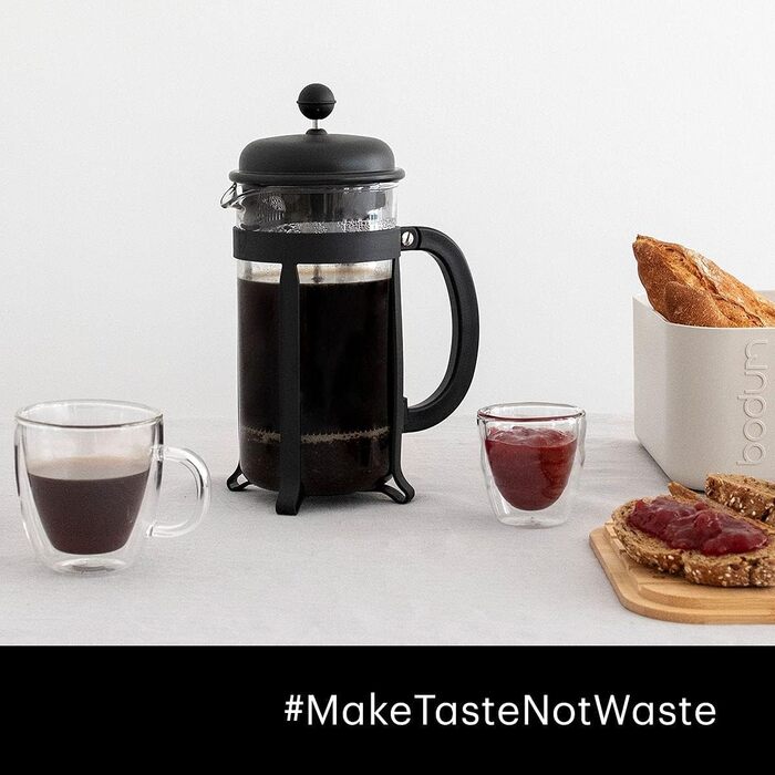 Bodum Java French Coffee Press 3 чашки, 0.35л, Чорний