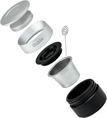 Nano Basket Plus, Portable Espresso Machine Accessories, Espresso Accessory Kit, for Double Shot, for On-the-Go or Camping