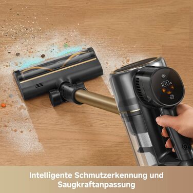 Mova S5 Sense: Бездротовий акумуляторний пилосос з тривалою роботою до 97 хвилин, для килимів, твердих підлог та шерсті тварин. Тиха, самостійна, з антизаплутуванням.