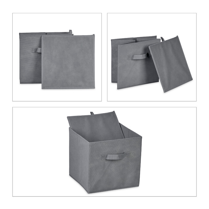 Set of 6 Storage Boxes