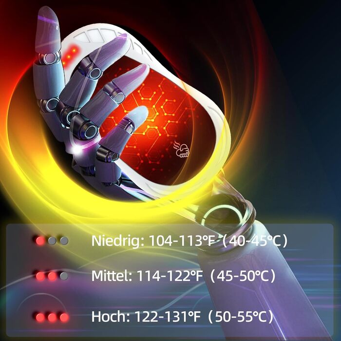 Електричні грілки для рук, 2 шт. Переносні кишенькові грілки, акумуляторні, 6000mAh, 3 режими нагріву, швидкий нагрів, ідеальний подарунок для спорту на відкритому повітрі, Різдво взимку, білий/чорний