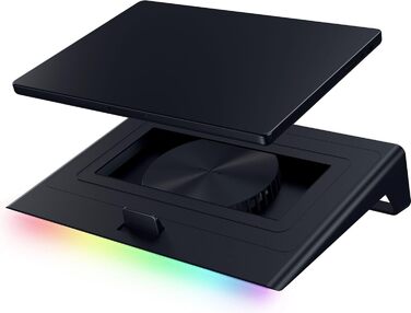 Підставка для ноутбука Razer Adjustable - Регульована, з охолодженням, для ноутбуків до 18 дюймів (регулювання висоти та кута нахилу, міцний алюміній, вентиляційне охолодження)