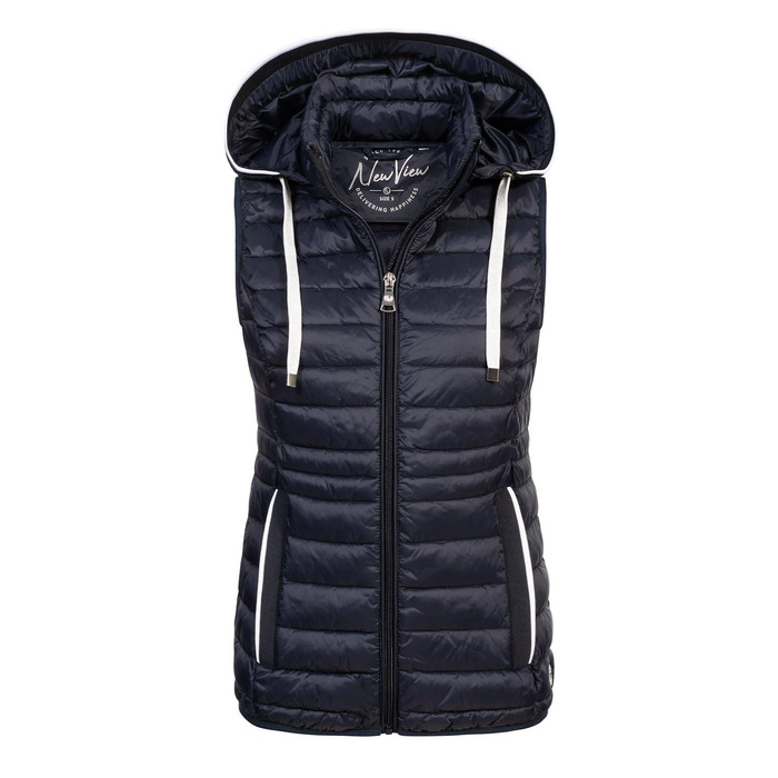 Жіноча степна жилетка NEW VIEW L70012FC00 з капюшоном, темно-синій (темно-сапфіровий)