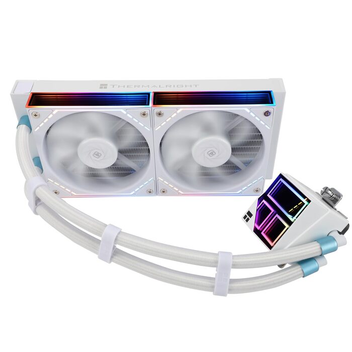 Thermalright Frozen Infinity 240 WHITE - Система водяного охолодження CPU з 3 вентиляторами PWM (2000 об/хв) для AM4/AM5/LGA115X/2011/1700/1851