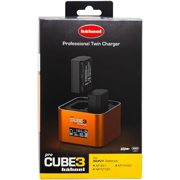 Зарядний пристрій Hähnel ProCube3 для DSLR (Sony) з USB-C, швидка зарядка