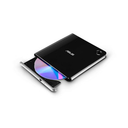 Зовнішній ультратонкий Blu-ray привід ASUS BW-06D5H-U BDXL з підтримкою M-Disc для запису Blu-ray, DVD та CD, сумісний з Windows та Mac