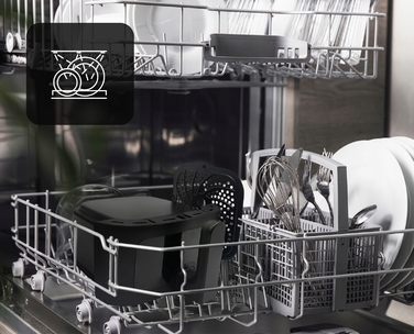 Аерофритюрниця Mozano 5л, потужна безнамастильна фритюрниця 1500 Вт