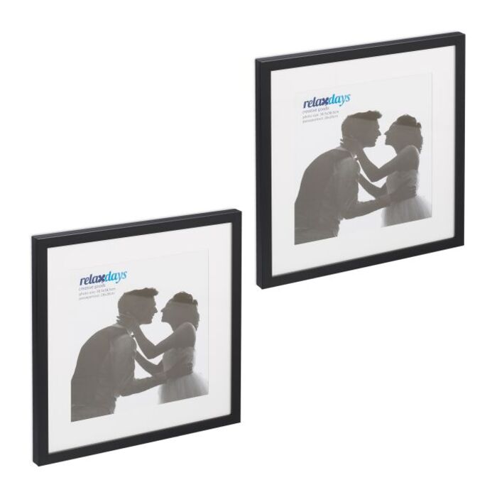 Relaxdays Picture Frames, 15 x 15 inches, 2-Pack