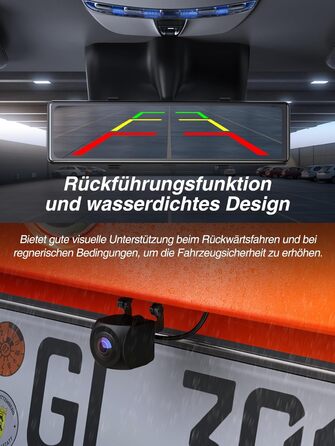 Відеореєстратор iZEEKER 4K з двома камерами, GPS, 64GB, 12