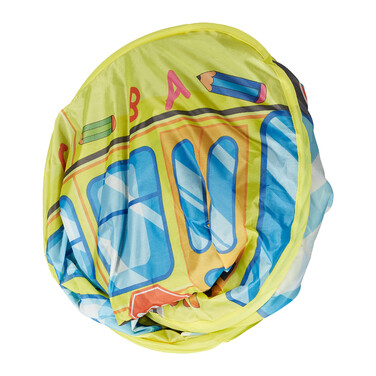 Relaxdays Pop-Up School Bus Play Tent