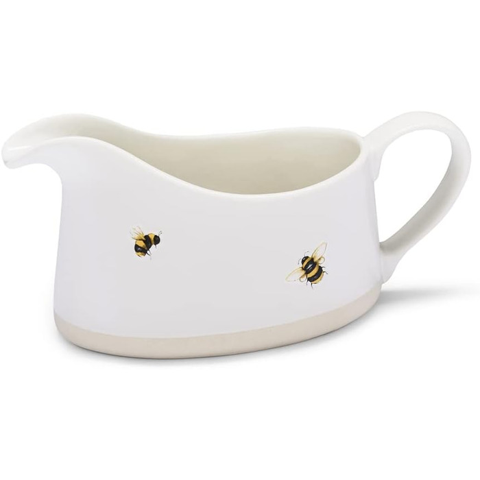 Cooksmart Ceramic Sauciere, suitable for all kitchen designs, perfect for family meals and Sunday roasts – Bumblebees