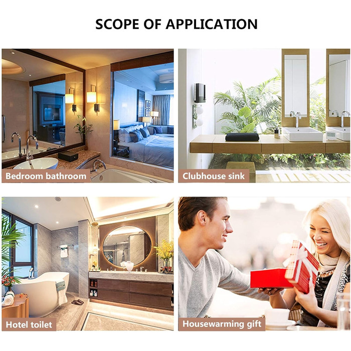 Набір аксесуарів для ванної кімнати Tauzveok: геометричний дизайн, рожевий, 4 шт. (серебряний дозатор мила, попільничка для зубних щіток, мильниця, тримач для зубних щіток)