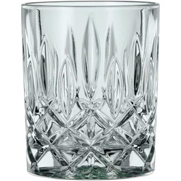 Набір склянок для віскі Nachtmann Noblesse, 2 шт, 295 мл, блакитний відтінок, кришталь, 104239