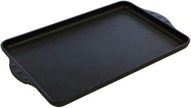 Гриль-плита Teppanyaki Lieblingspfanne 43x28 см, алюмінієва, антипригарна, з бічними ручками, для всіх типів плит і духовки, гладка поверхня