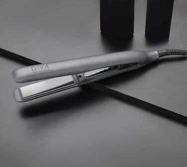 Випрямляч для волосся Diva Pro Styling Precious Metals Touch - Titanium PRO202