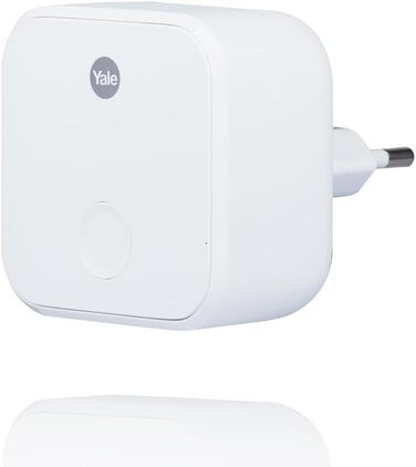 Wi-Fi міст Yale Connect для розумного замка, інтеграція голосового асистента, віддалений доступ, білий