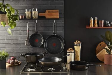 Сковорода Tefal XL Force 32 см з антипригарним покриттям, виготовлена у Франції