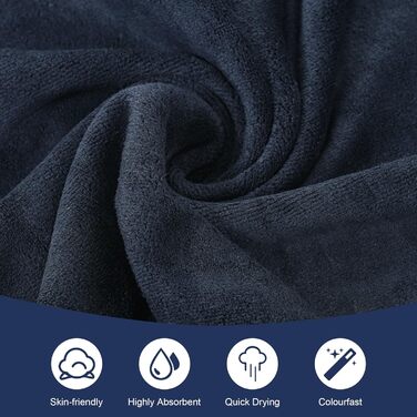 4 штуки спортивних рушників для фітнесу, 75 x 35 см, мікрофібра, швидковисихаючі, для тренажерного залу та подорожей