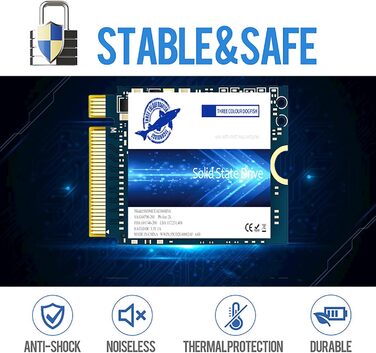 SSD Dogfish M.2 2230 NVMe PCIe 4.0 512GB для ігор та ноутбуків