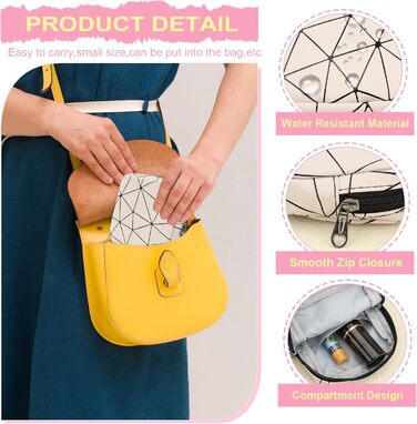 Набір косметичок Desing Wish: 2 шт. (міні + велика) – для подорожей та дому