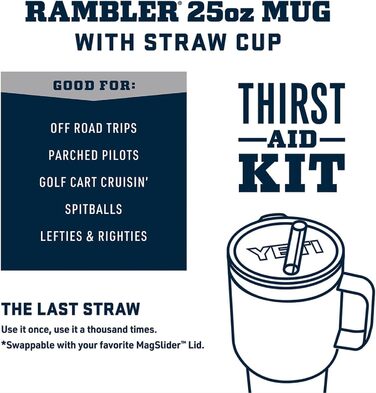 YETI Rambler 35 oz Stainless Steel Vacuum Insulated Mug with Stronghold Lid - Beekeeper Edition