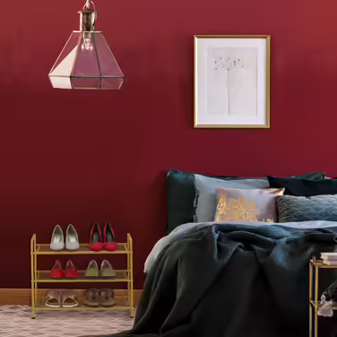 Relaxdays Gold Metal Shoe Rack