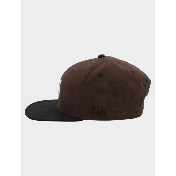 Кепка IFIEDaily Unisex Snapback Daily Contra з органічної бавовни, темно-коричневий колір