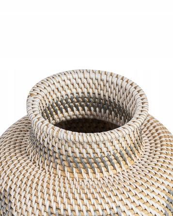 Ваза Beliani з пластику, 24 x 22 см