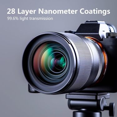 Фільтр UV JONGSUN 105mm S-Pro HD Nano MRC з багатошаровим покриттям B270 для захисту від ультрафіолету
