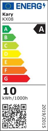 LED настільна лампа Kary з регулюванням яскравості та таймером, 40 см, 12 Вт - для роботи, навчання, читання, догляду за очима, дітей (чорний)